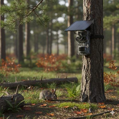 Caméra de Chasse Solaire avec Vision Nocturne