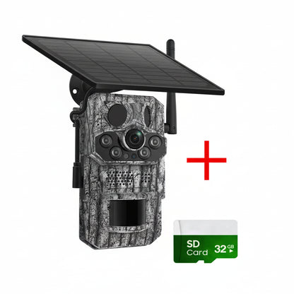 Caméra de Chasse Solaire avec Vision Nocturne